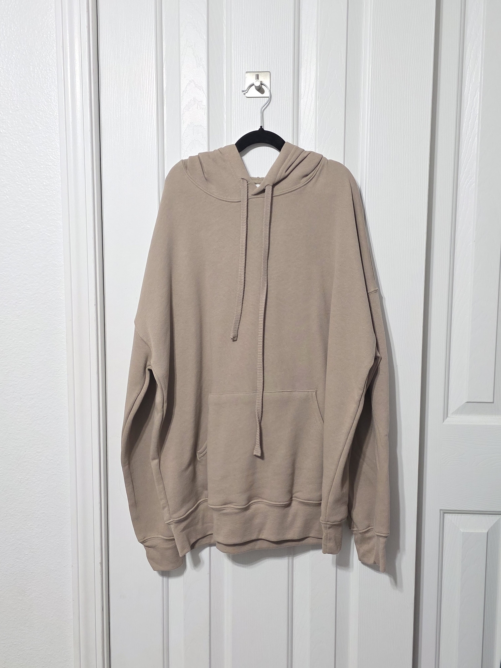 Mens Khaki Hoodie, Small